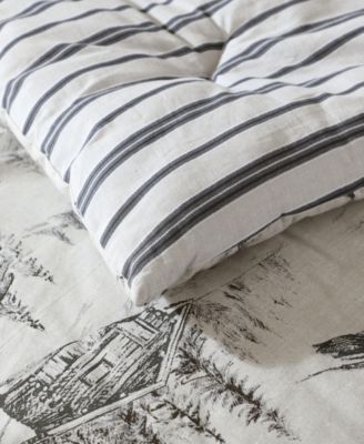 Rocky Mountain Cabin Reversible 2-Pc. Comforter Set, Twin