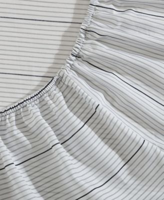 Oversized Plaid Reversible 7-Pc. Comforter Set, King