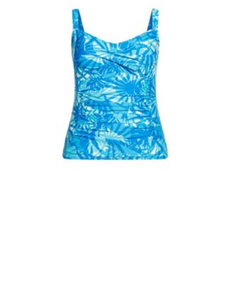 Women's Twist Print Tankini