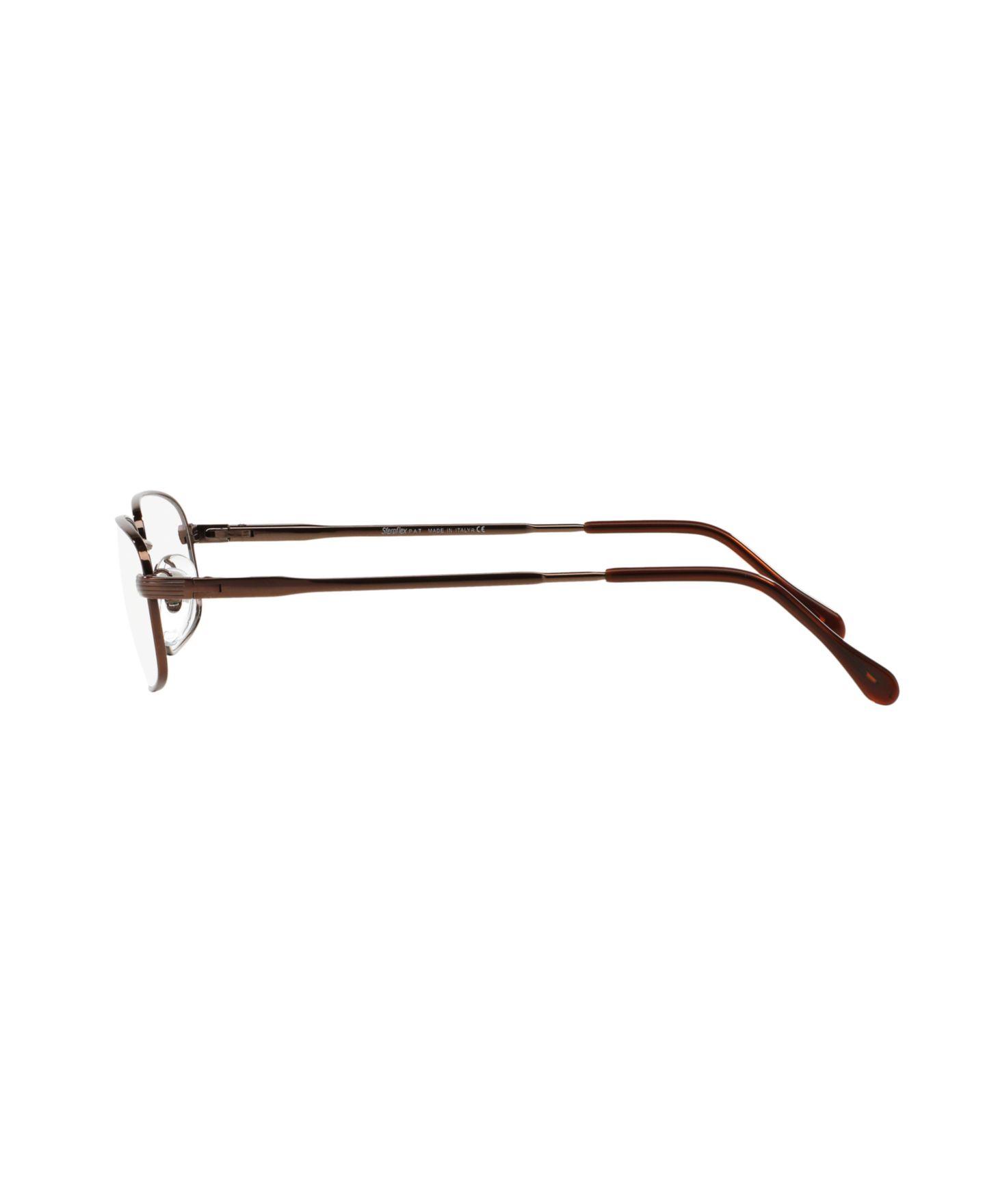 Мужские очки Sferoflex Man Rectangle Metal SF2115 Eyeglasses, цвет: Коричневый — фото 3