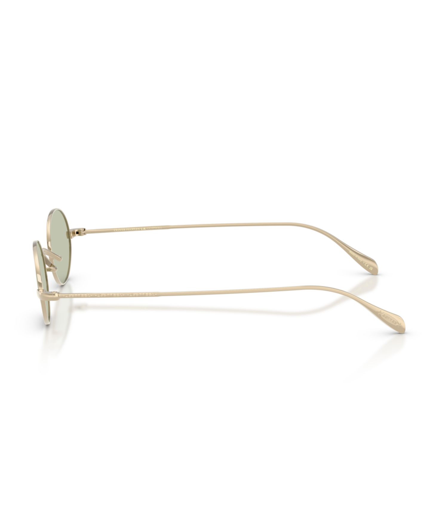 Мужские очки Oliver Peoples Man Round Metal OV1185 Calidor Eyeglasses, цвет: Золотой — фото 3