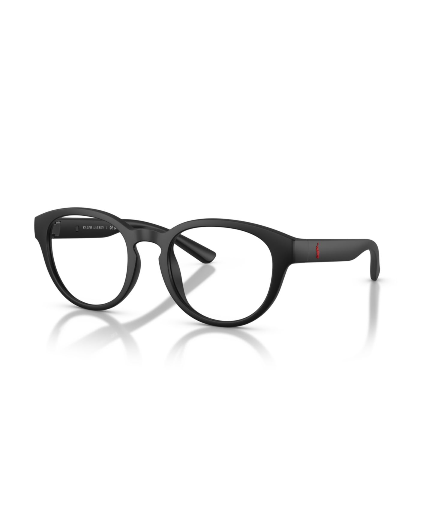 Мужские очки Polo Ralph Lauren Man Panthos Plastic PH2293U Eyeglasses, цвет: Матовый чёрный — фото 1