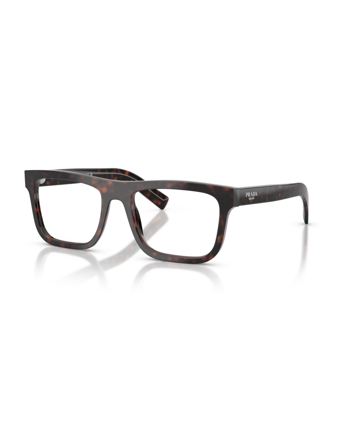 Prada Men's Square Eyeglasses