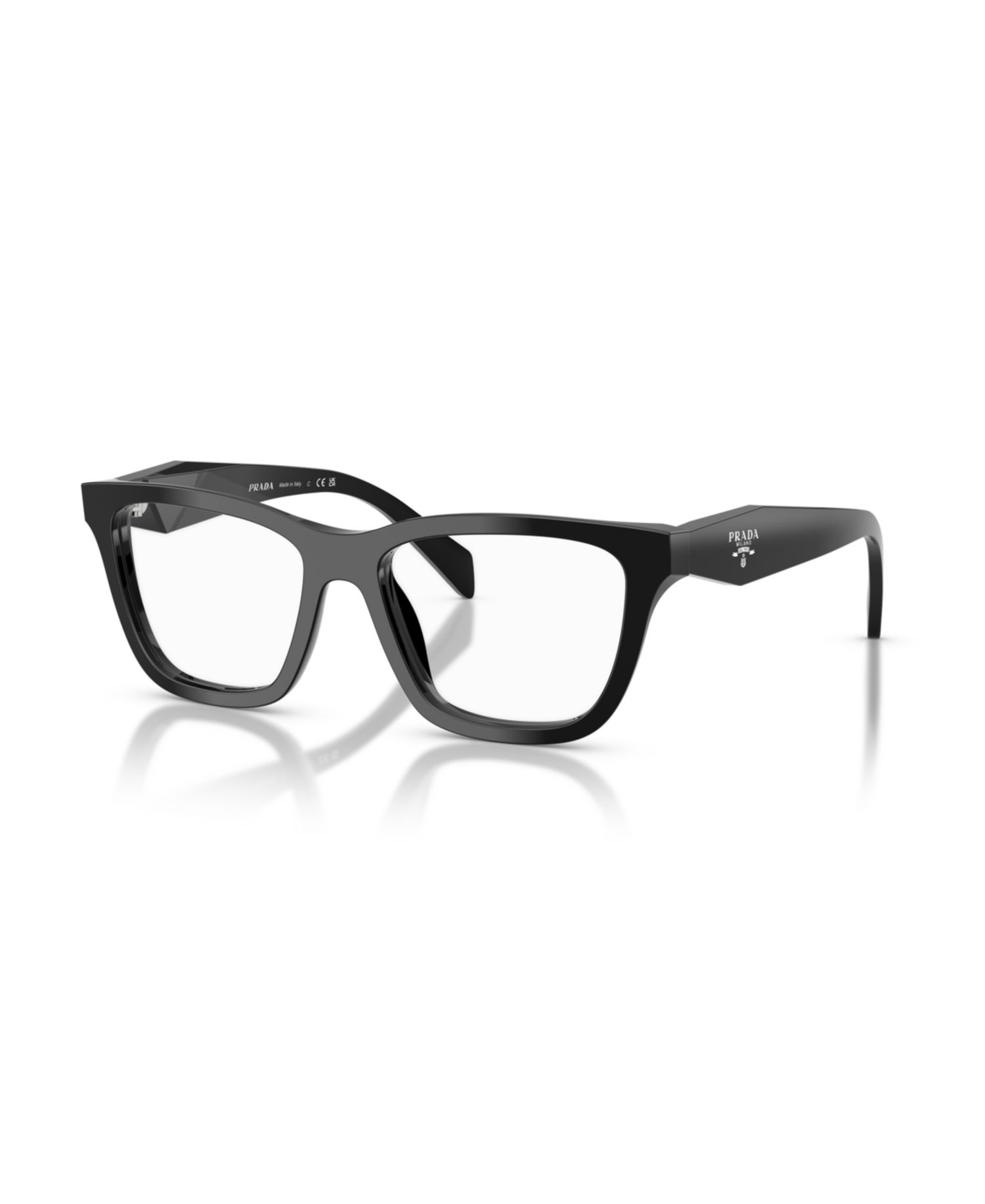 Woman Cat Eye Plastic PR C10V Eyeglasses