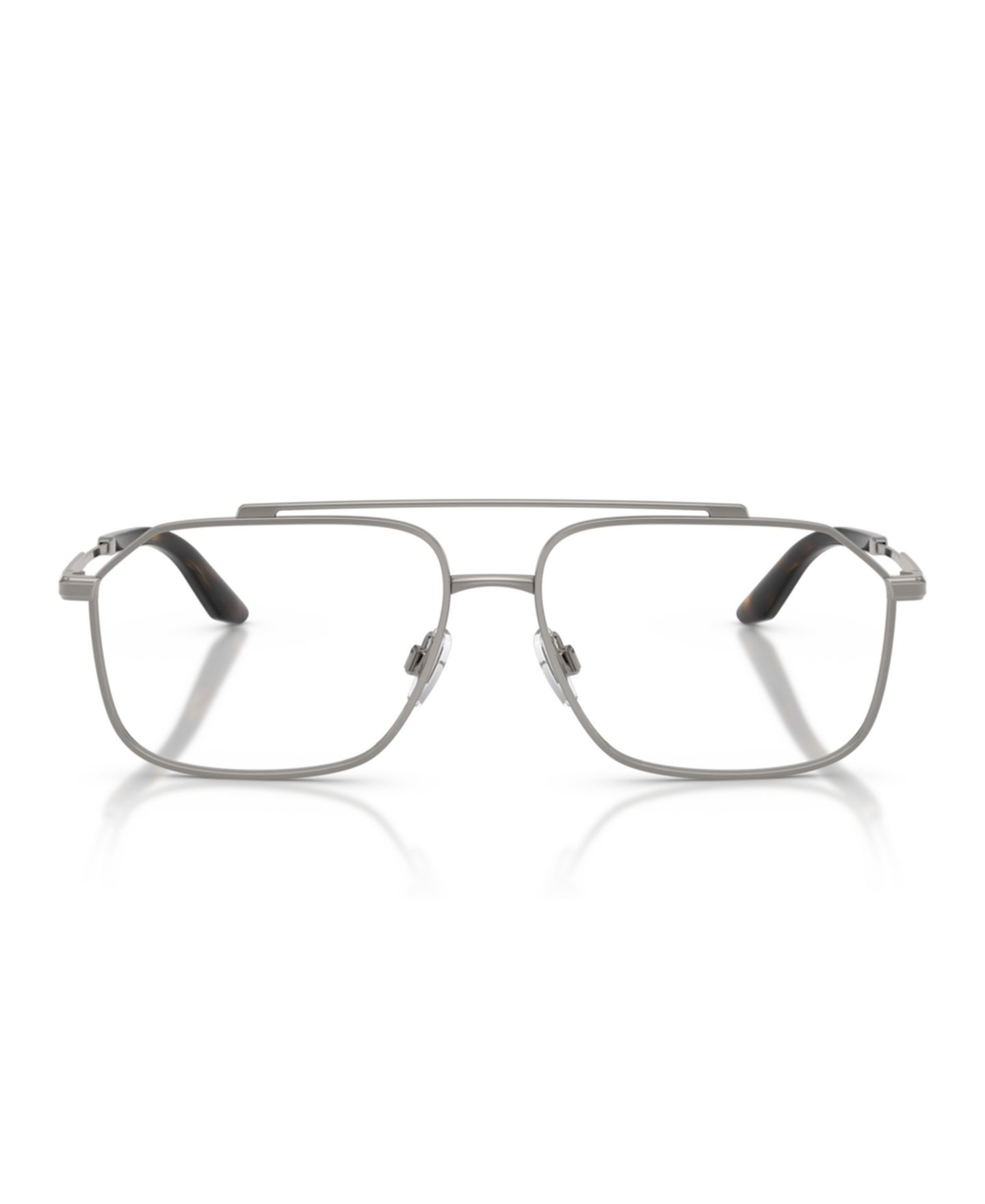 Мужские очки Dolce&Gabbana Man Pilot/Aviator Metal DG1364 Eyeglasses, цвет: Графитовый металлик — фото 3
