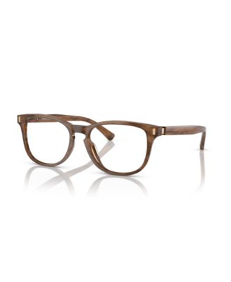 B by Brooks Brothers Mens Round Eyeglasses BB2060U - Brown Horn Bio 164$