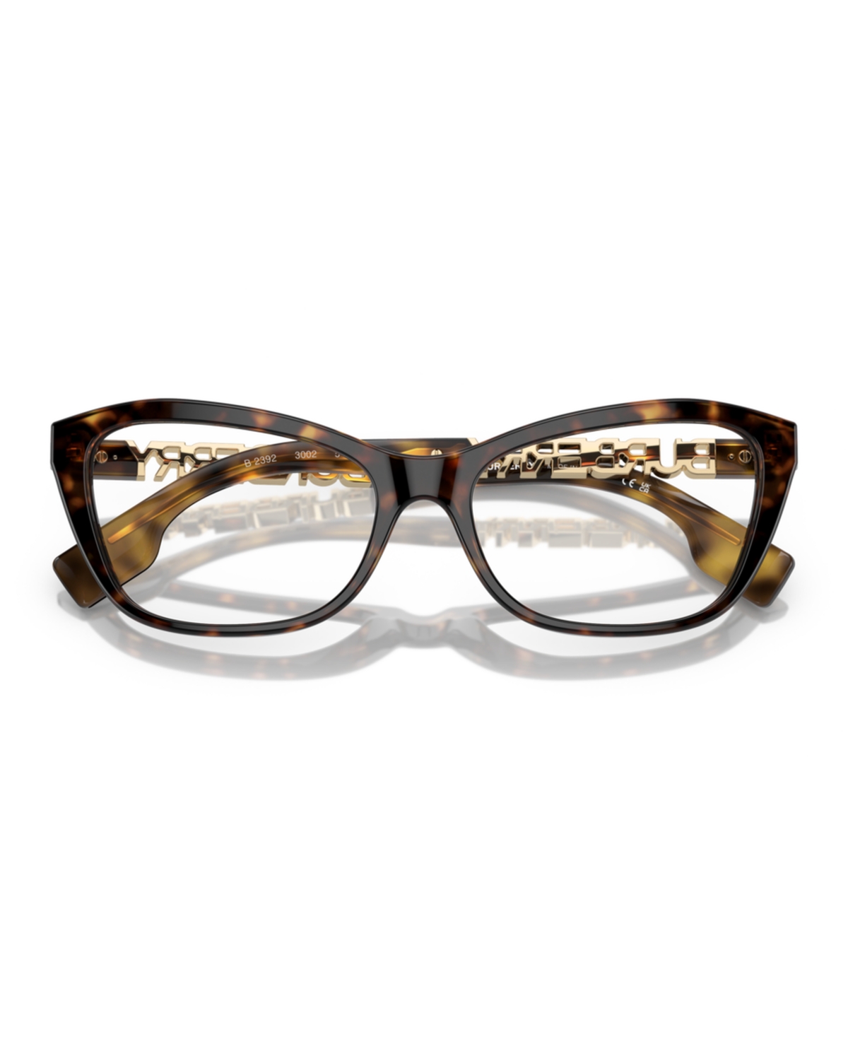 Burberry Women's Cat Eye Eyeglasses, Be2392 In Brown