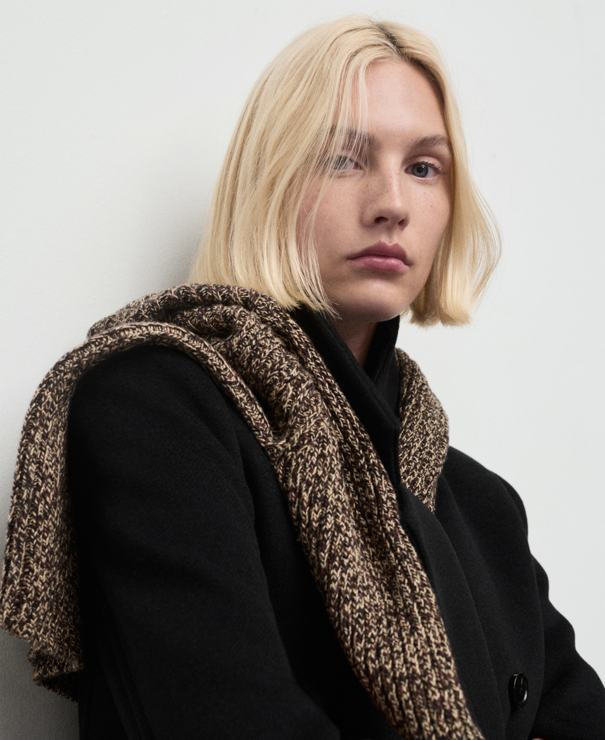 Mango Women's Double-Breasted Wool Coat