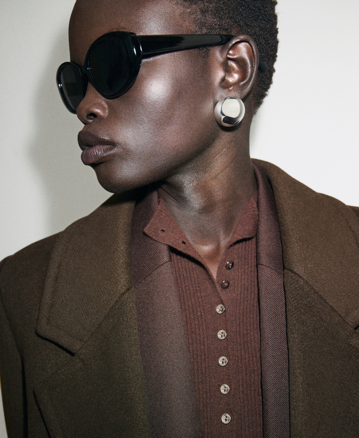 Mango Women's Double-Breasted Wool Coat