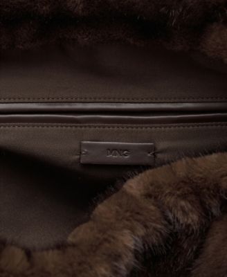 Women's Fur Effect Shoulder Bag