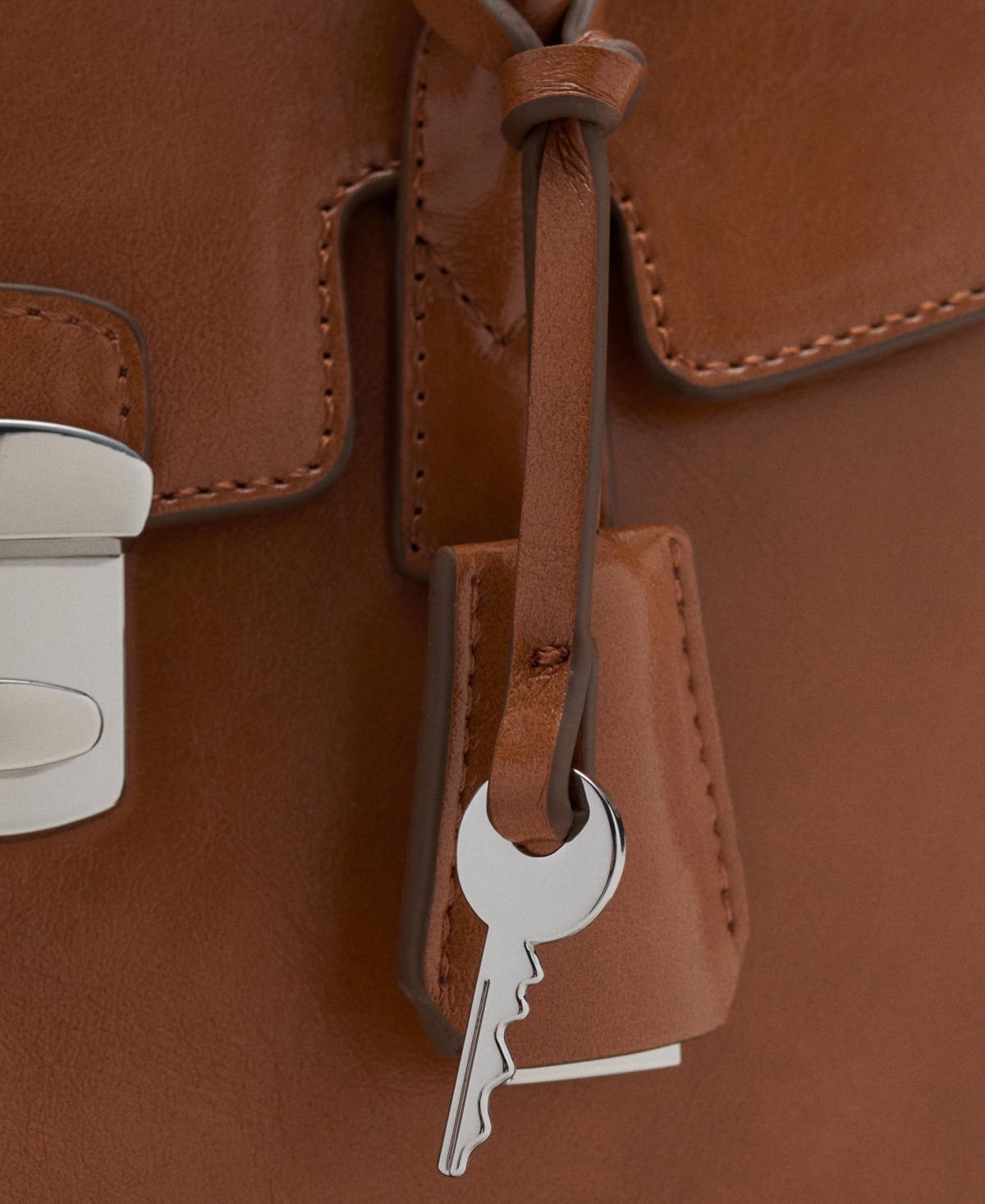 Mango Women's Small City Flap Handbag