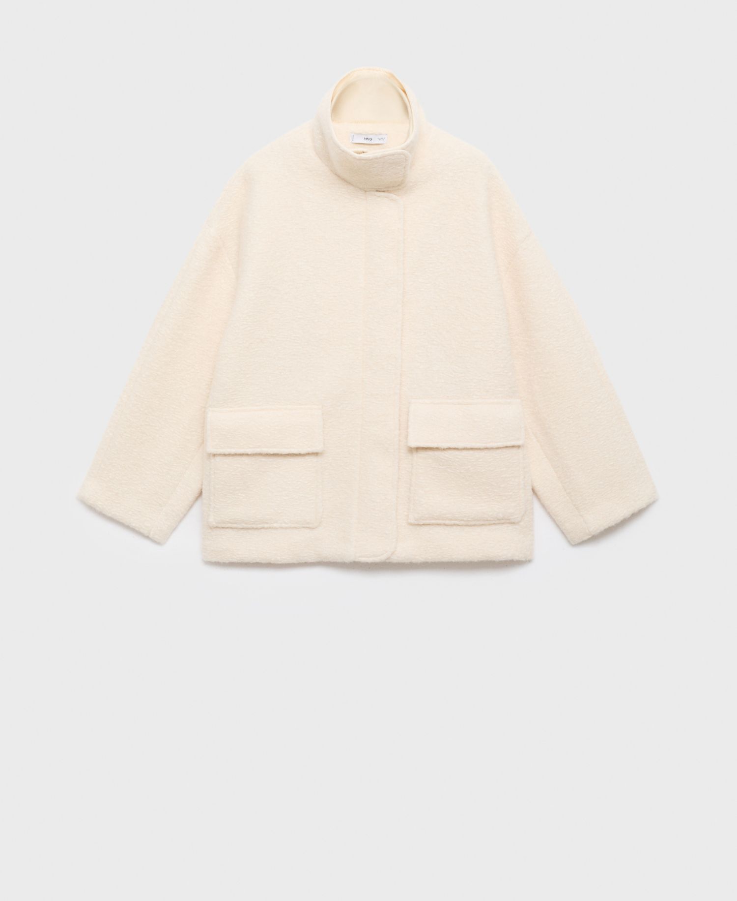 Women's High Neck Boucle Jacket