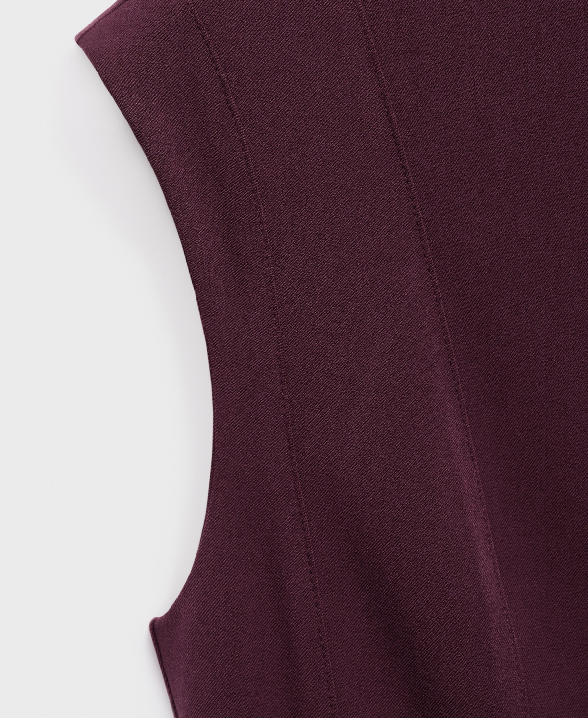 Mango Women's Seams Detail A-Line Dress