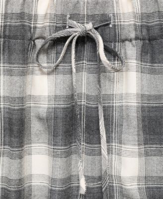 Women's Checked Flannel Pants