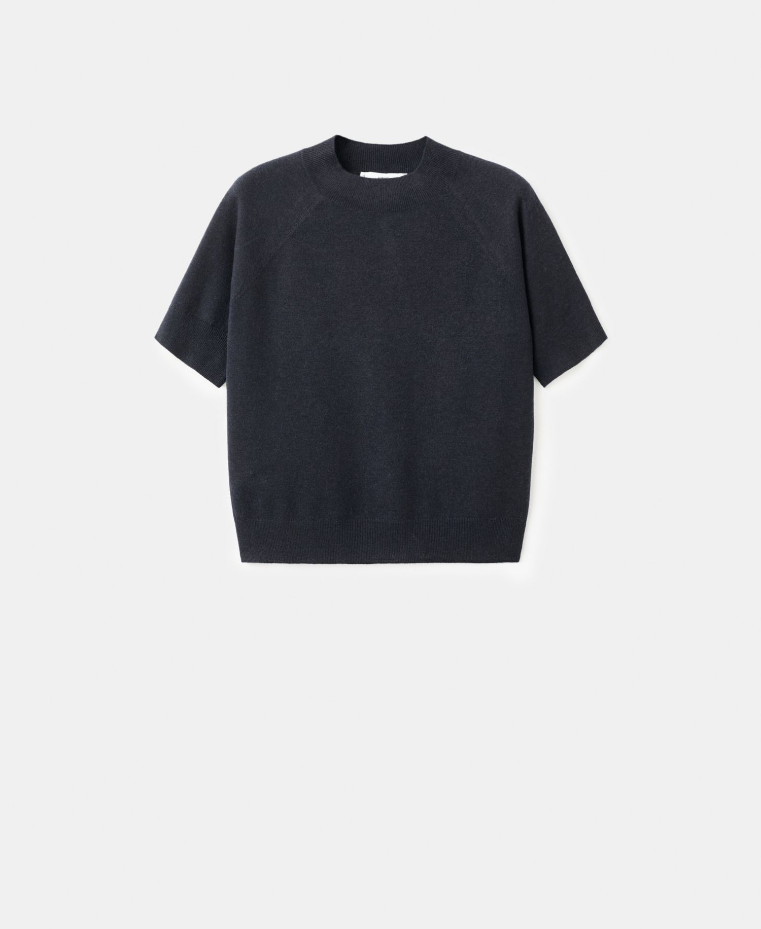 Women's Short-Sleeved Wool-Blend Sweater