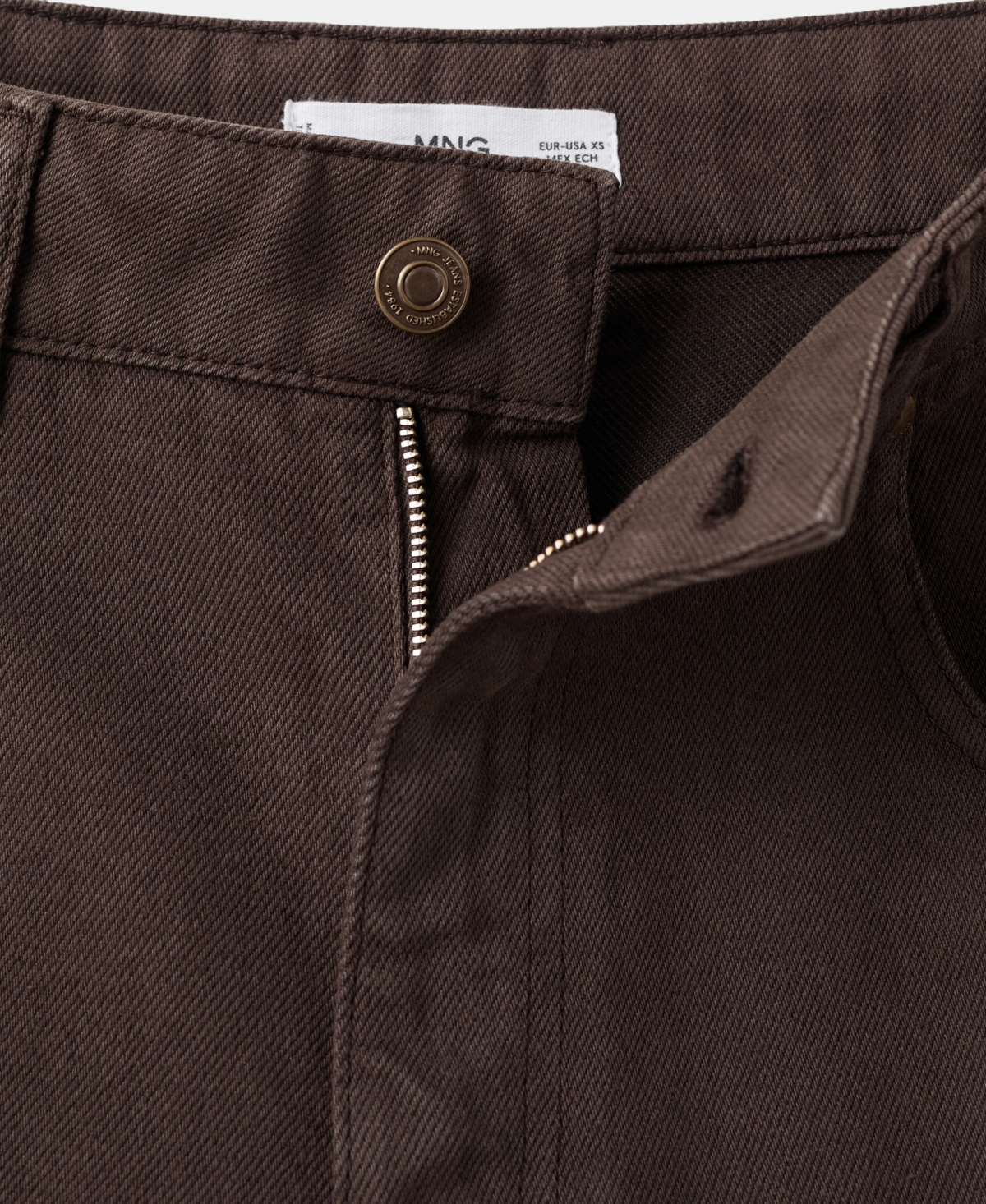 Mango Women's Mid-rise Straight Jeans In Black