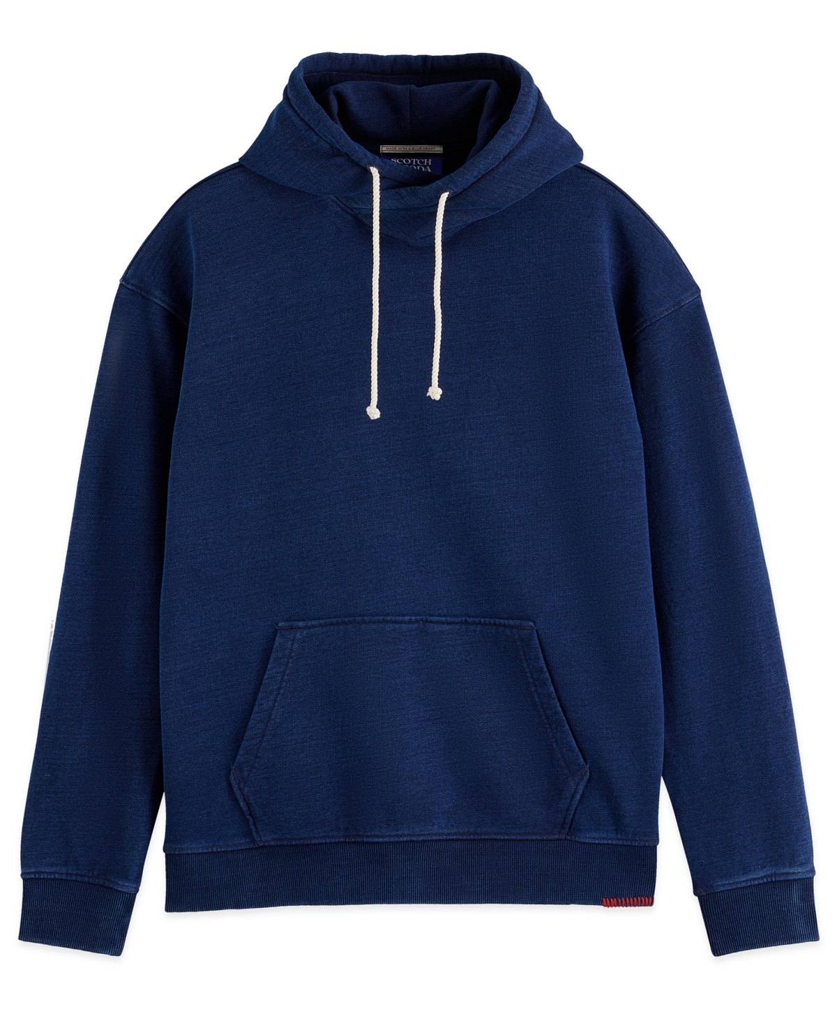 Scotch & Soda Men's Worked Out Twisted Hooded Sweatshirt