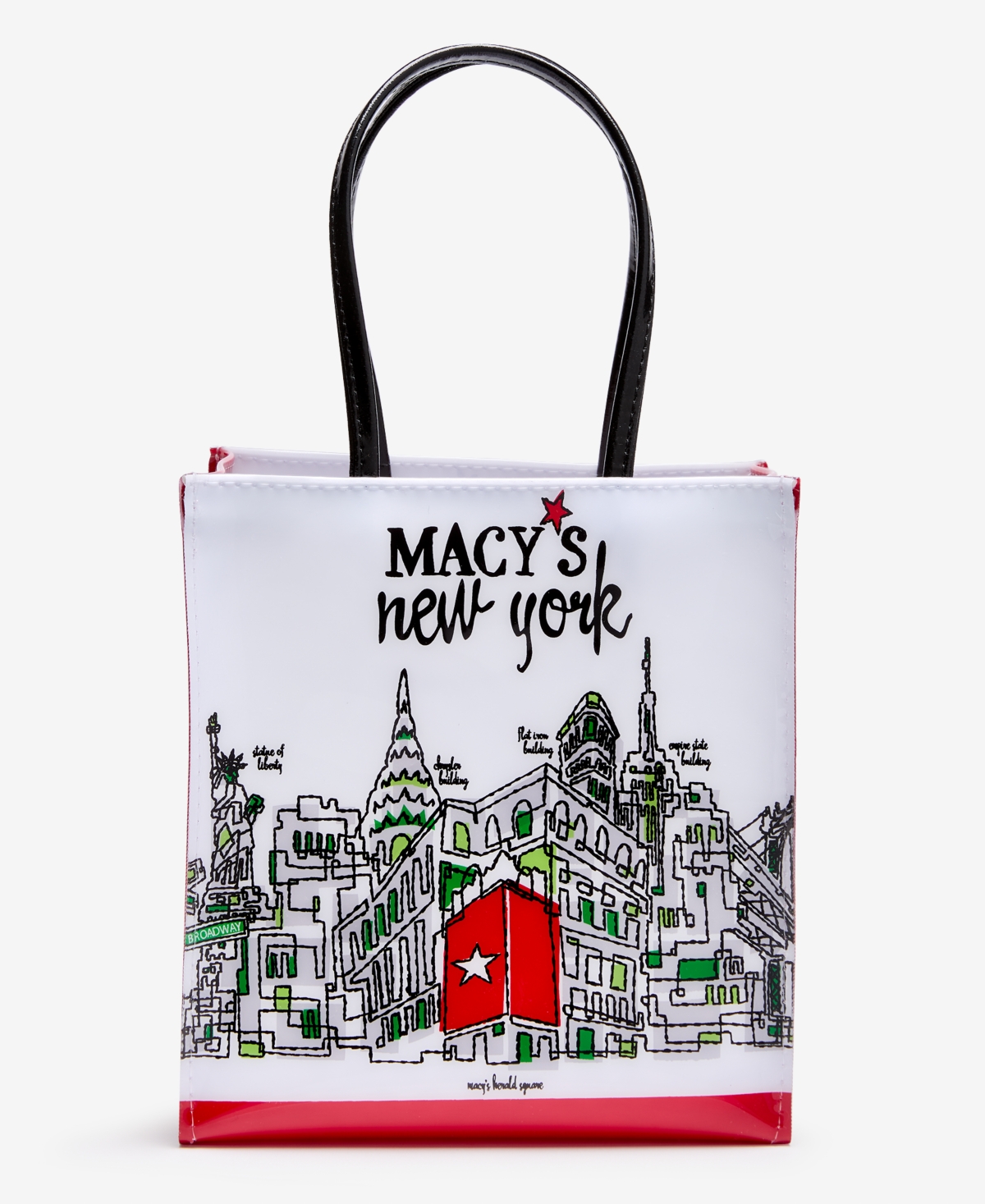 Macy's New York Skyline Lunch Graphic Tote, Macy's Exclusive