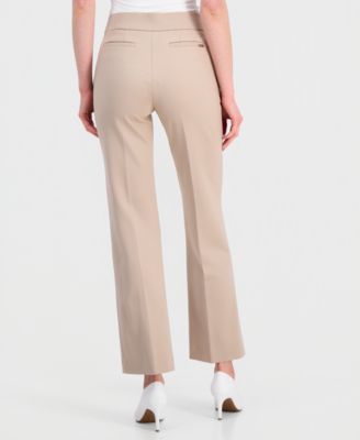 Women's Mid-Rise Pull-On Slash-Pocket Pants