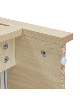 CASAINC Arched Kitchen Pantry with Adjustable Shelves,Multi-Purpose Storage Cabinet