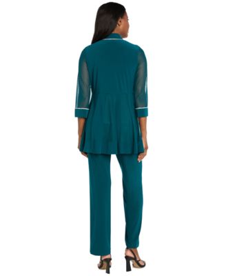 Women's Layered-Look Top & Pants