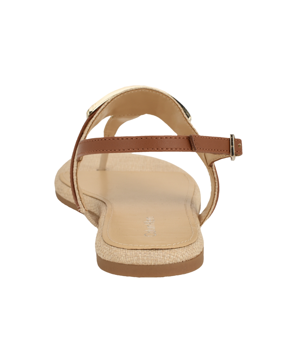 Calvin Klein Women's Bettia Flat Slingback Sandals In Neutral