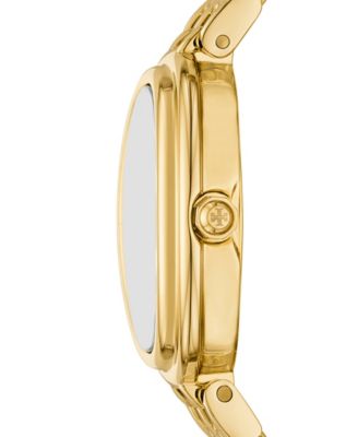 Women's The Oval Gold-Tone Stainless Steel Bracelet Watch, 28mm