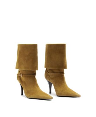 Women's Rudy Buckle Pointed Toe Dress Booties