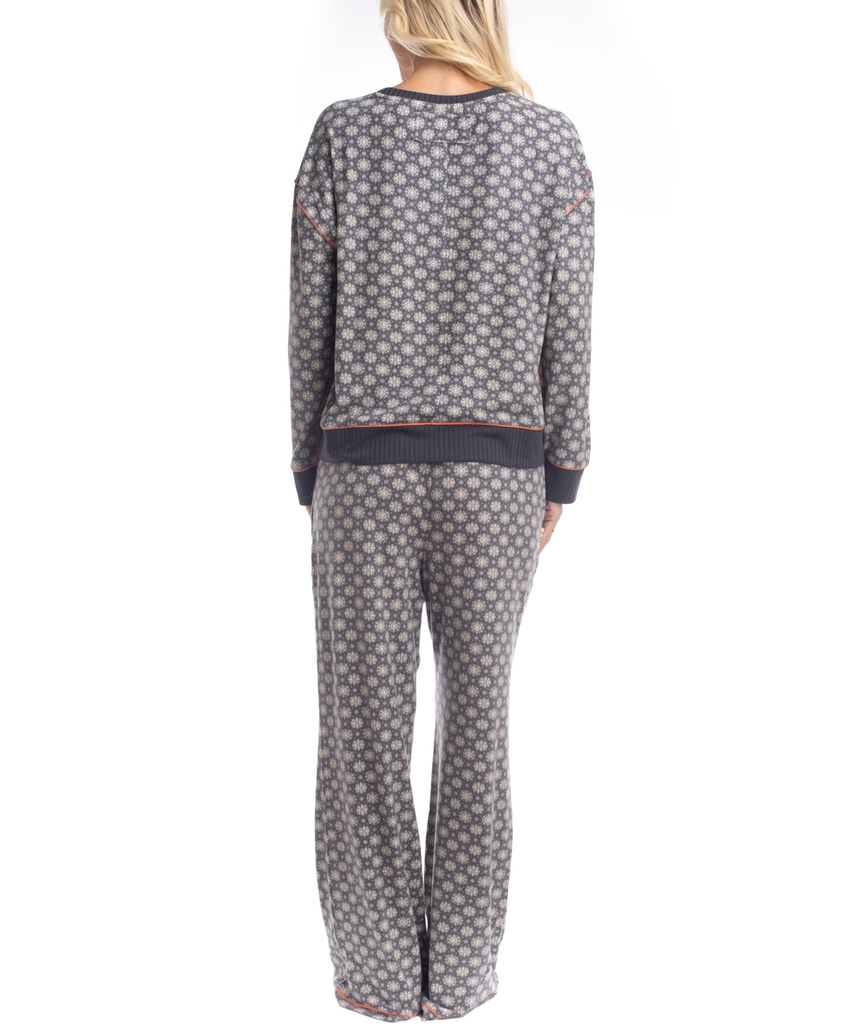 Ocean Pacific Women's 2-Pc. Waves For Days Knit Pajamas Set