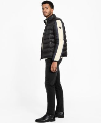 Men's Regular-Fit Color-Block Puffer Jacket