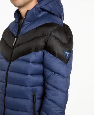 Men's Color-Block Puffer Jacket