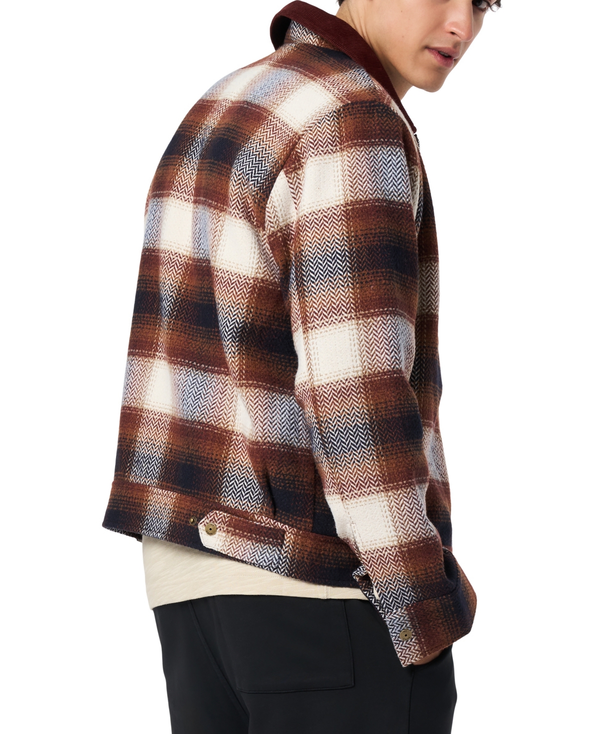 Buffalo David Bitton Men's Julio Plaid Long-Sleeve Jacket