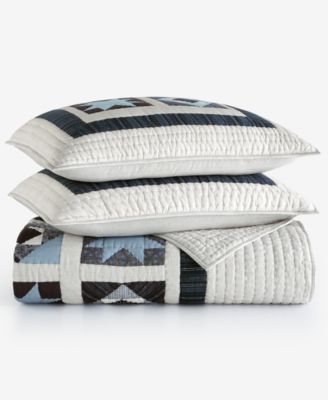 Midnight Star Artisan 3-Pc. Quilt Set, Full/Queen, Macy's Exclusive
