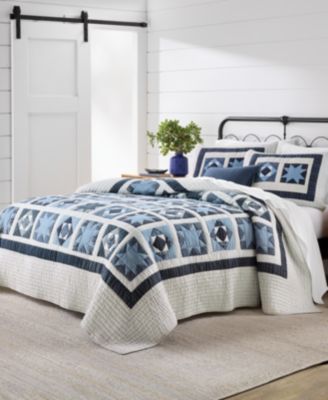 Midnight Star Artisan 3-Pc. Quilt Set, Full/Queen, Macy's Exclusive