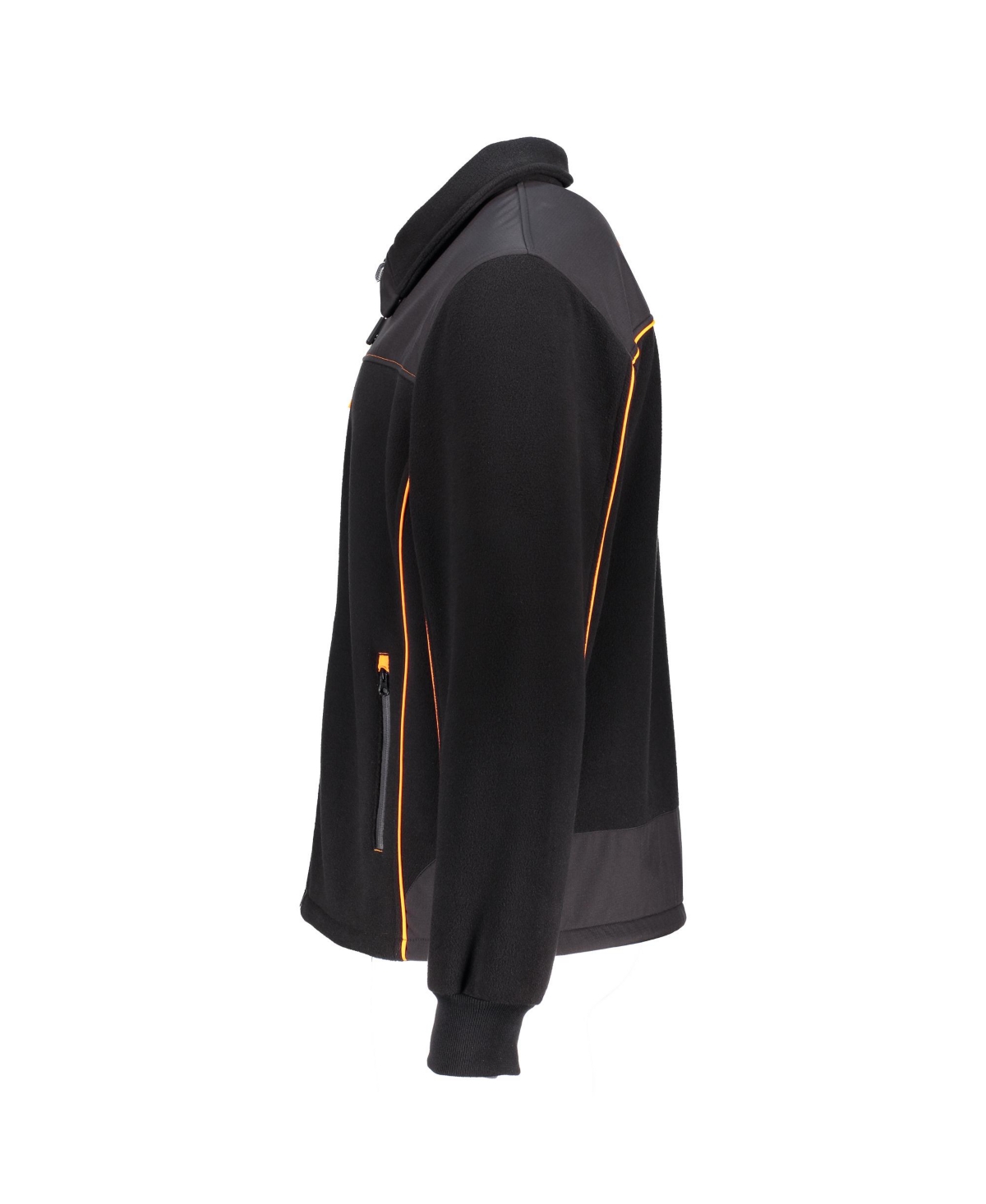 RefrigiWear Men's PolarForce Hybrid Fleece Jacket Warm Winter Coat, Lightweight, Flexible, Insulated Performance