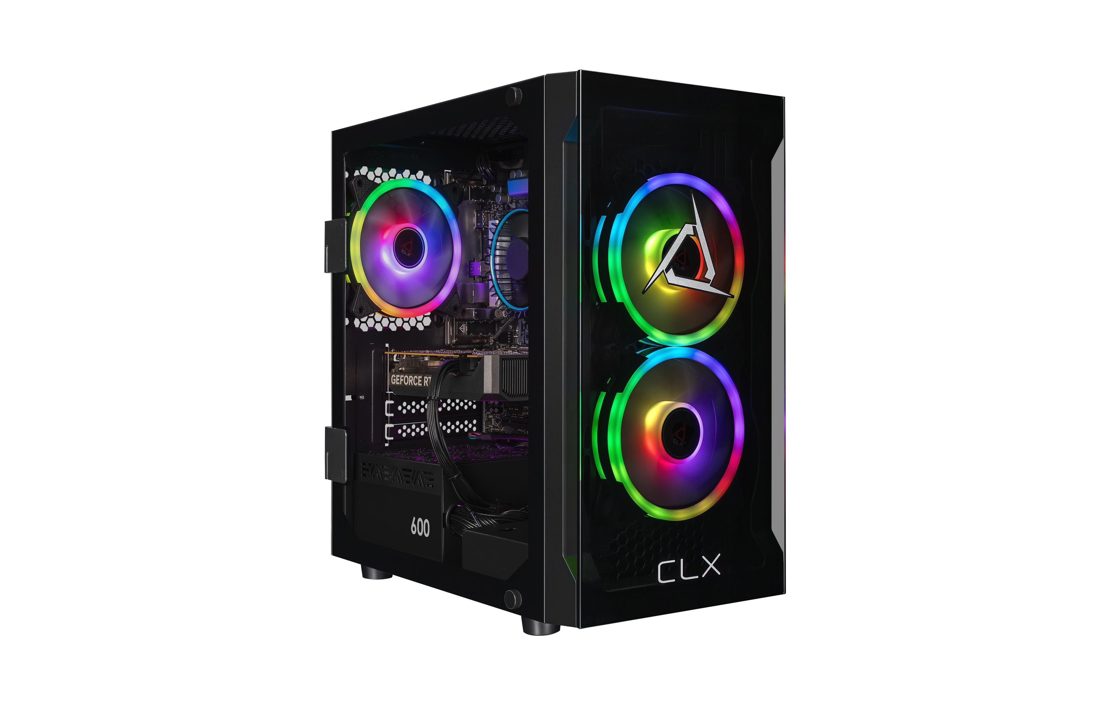 Clx Set Gaming Pc - Intel Core i5 14400F 2.5GHz 10-Core Cpu, 16GB DDR5 Memory, GeForce Rtx 5050 8GB GDDR6, 1TB Ssd, WiFi, Windows 11 Home 64-bit