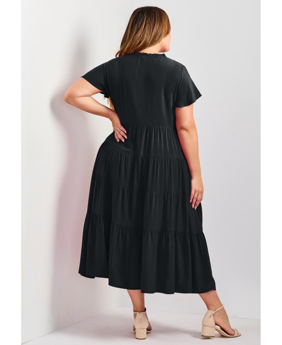 Avenue Women's Lani Tiered Dress