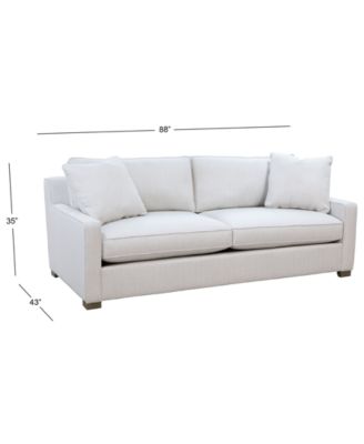 Stacia 88" Fabric Fully Padded Sofa