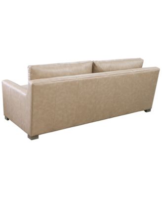 Stacia 88" Leather Upholstery Sofa