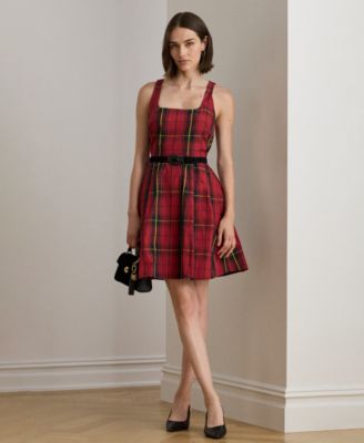 Lauren Ralph Lauren - Women's Plaid Belted Dress