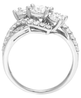 Diamond Ring (1 ct. t.w.) in 10k White Gold (also in 10k Yellow Gold)