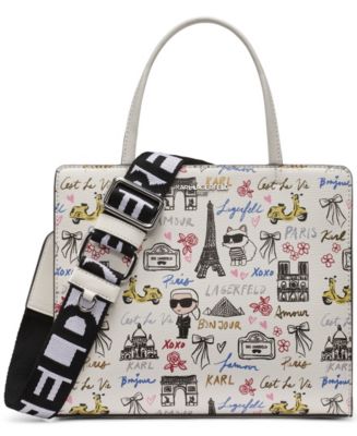KARL LAGERFELD PARIS Maybelle Satchel Bag - Macy display picture 1