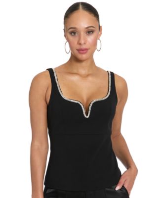 Muse - Women's Embellished Sleeveless Top