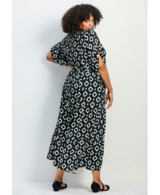 Women's Ivy Tiered Button Front Dress