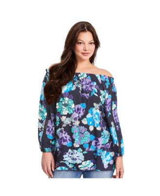 Women's Plus Size Convertible Peasant