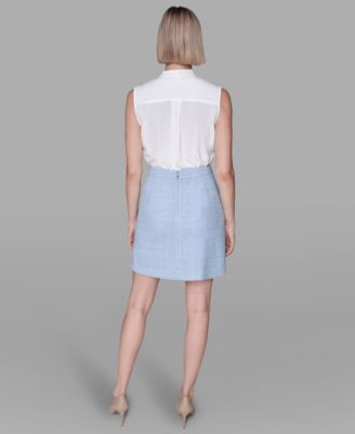 Women's Tweed Mini Skirt