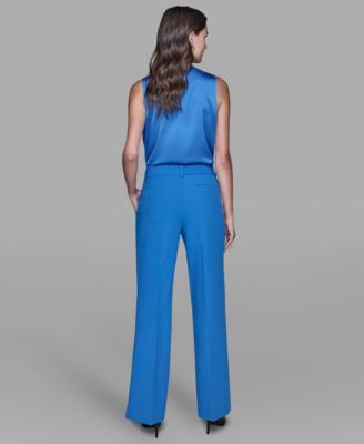 Women's Flared Invisible Zipper Pants