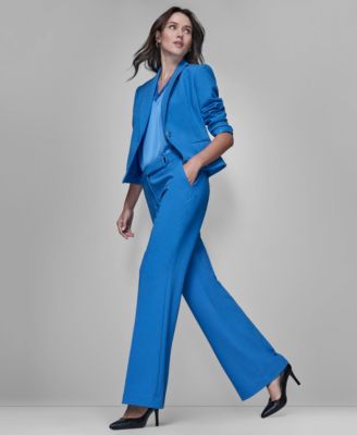 Women's Cropped One Button Jacket