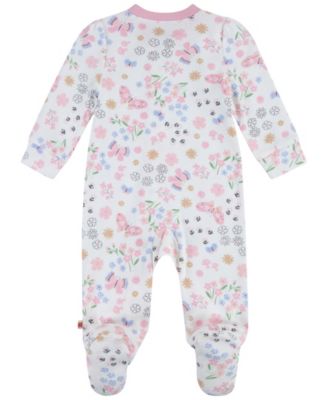 Baby Girls' Printed Footed Coverall