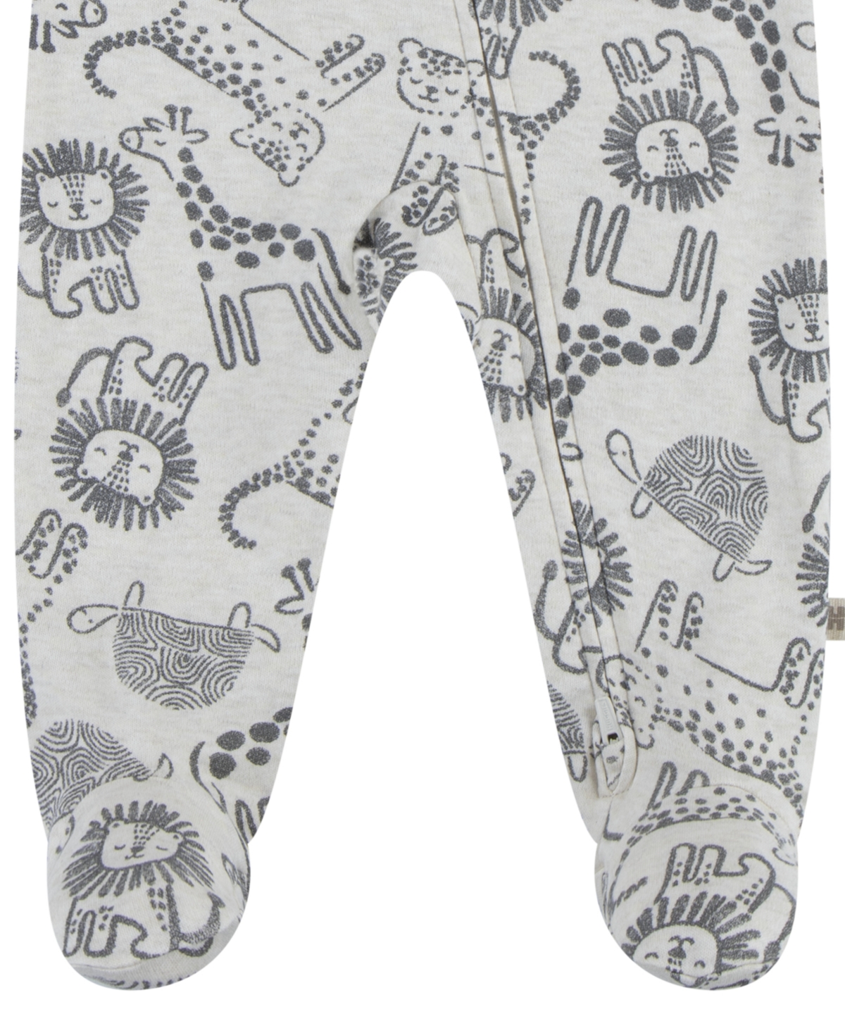 Huggies Baby Boys Printed Full-Zip Footed Long-Sleeve Coverall